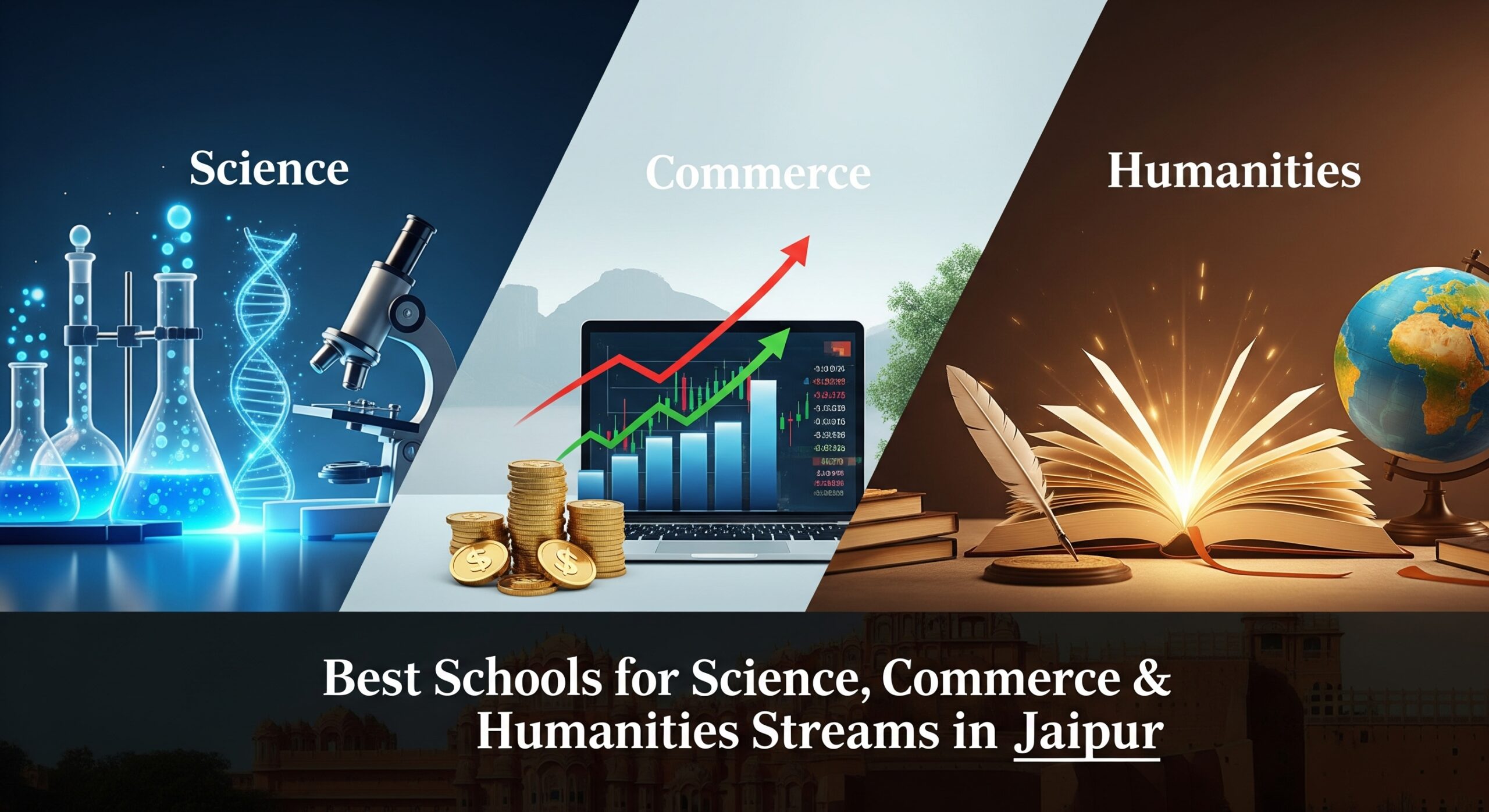 Best Schools for Science, Commerce & Humanities Streams in Jaipur